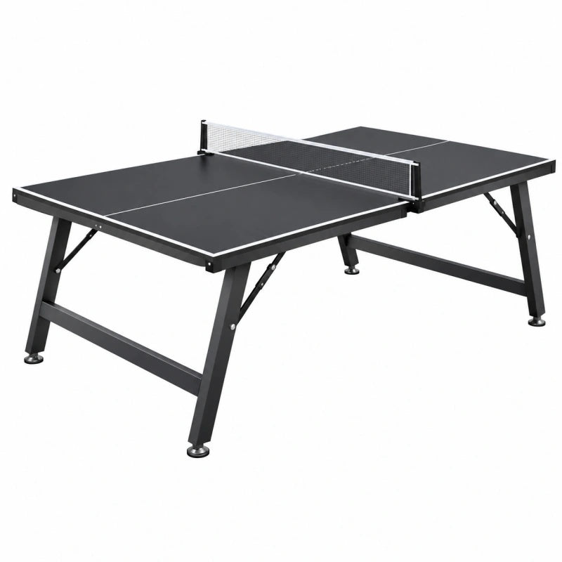 Tischtennistisch 274 x 153 cm Stahl Schwarz klappbar - Xelvento